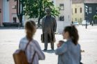 J. Vileišio paminklas perkeltas į Rotušės aikštę J. Vileišio paminklas perkeltas į Rotušės aikštę