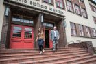 Meras lankėsi Vytauto Didžiojo gimnazijoje Meras lankėsi Vytauto Didžiojo gimnazijoje