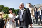 Politikos apžvalgininkas M. Laurinavičius vedė savo išrinktąją Politikos apžvalgininkas M. Laurinavičius vedė savo išrinktąją