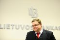 Po pertvarkos Lietuvos banke ketvirtadaliu sumažėjo darbuotojų Po pertvarkos Lietuvos banke ketvirtadaliu sumažėjo darbuotojų